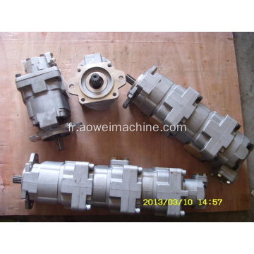 Pompe hydraulique komatsu WA380 WA380-1 pompe à engrenages hydraulique pour chargeur sur roues 705-12-38211,705-12-35340,705-34-31340,705-34-22540